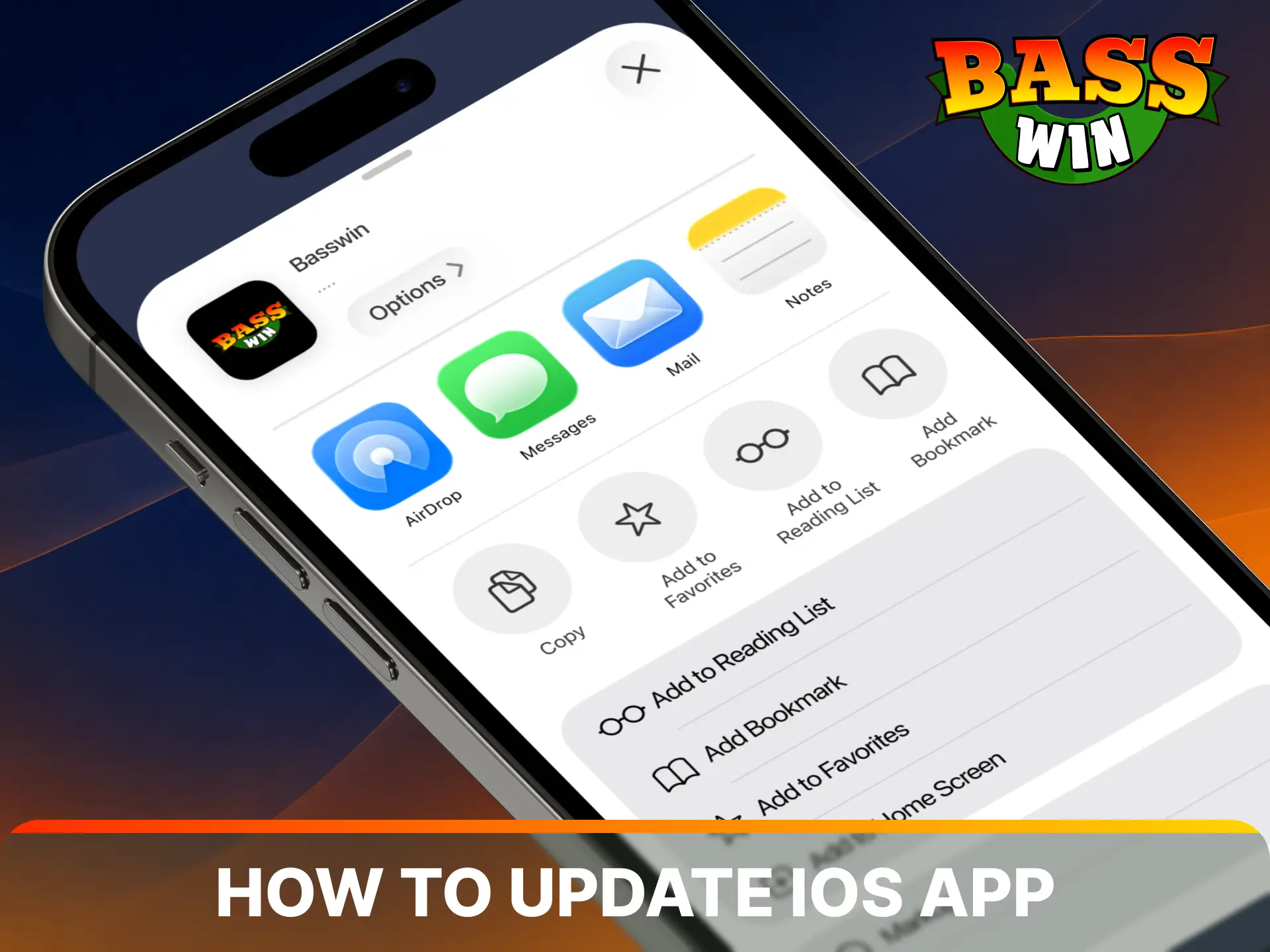 Read the mobile guidelines explaining how to update Basswin iOS App smoothly.