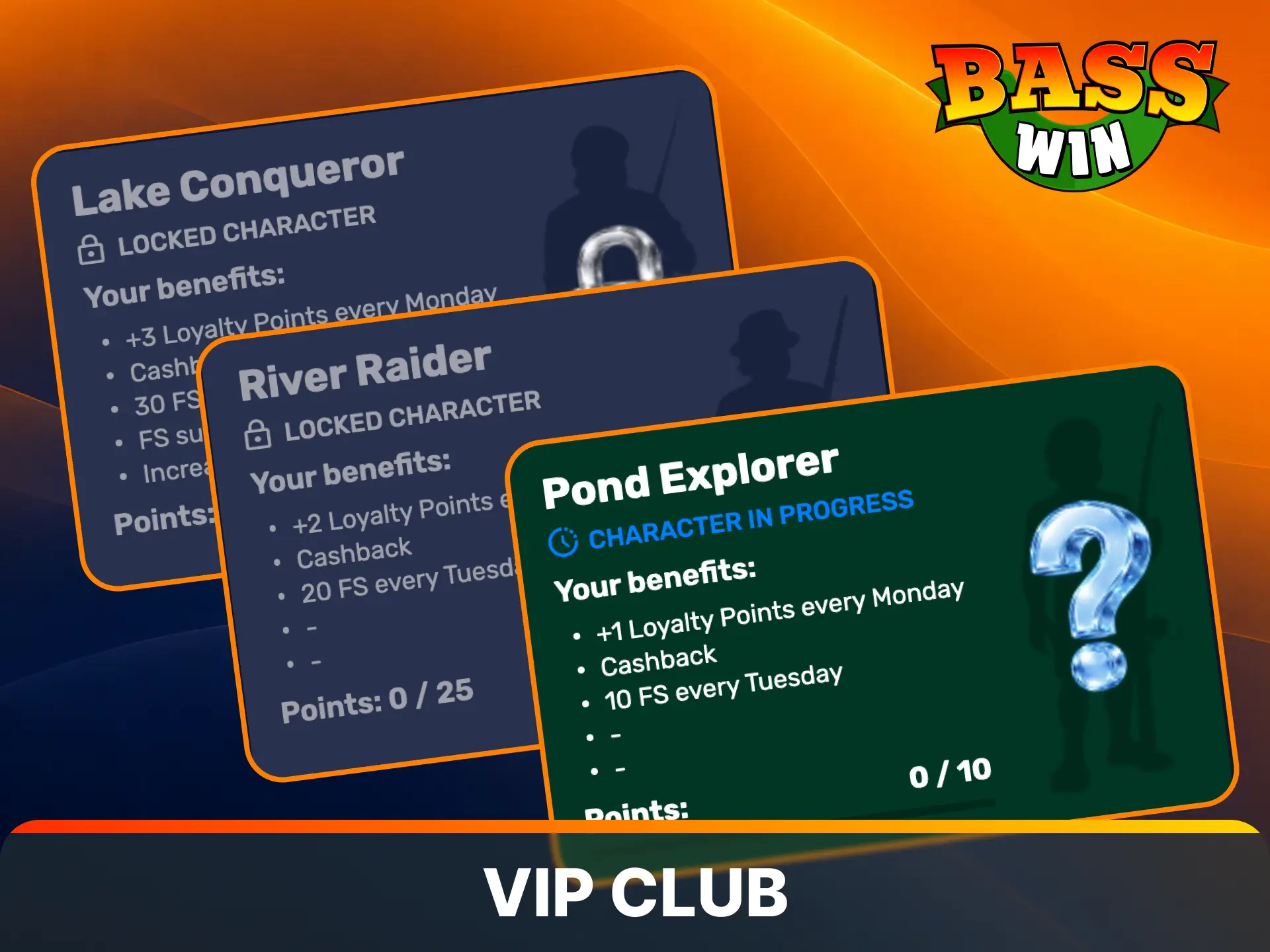 Unlock exclusive personal rewards and high roller perks inside Basswin VIP.