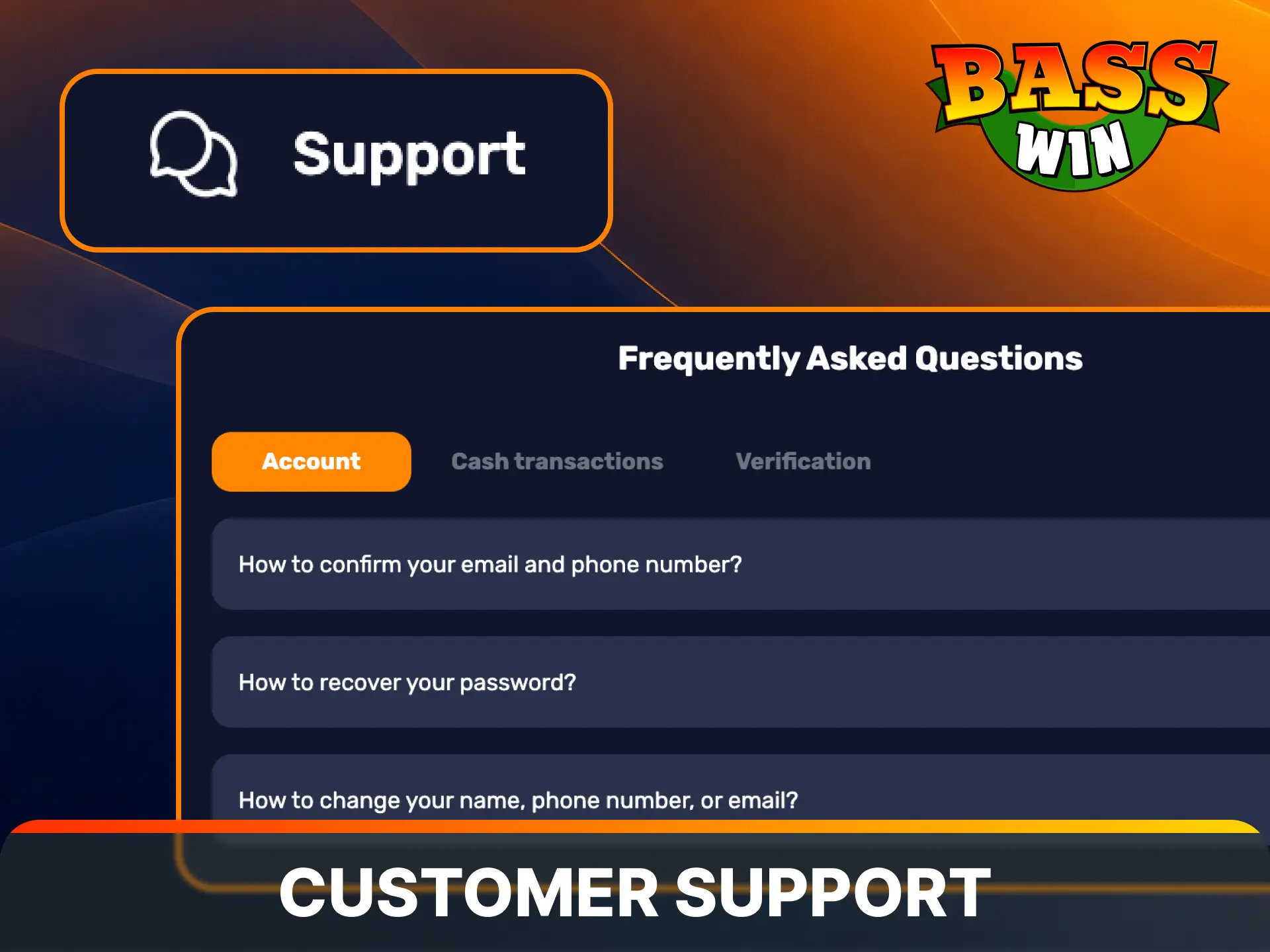 Reach out to helpful helpline managers to contact customer support for registration issues at Basswin.