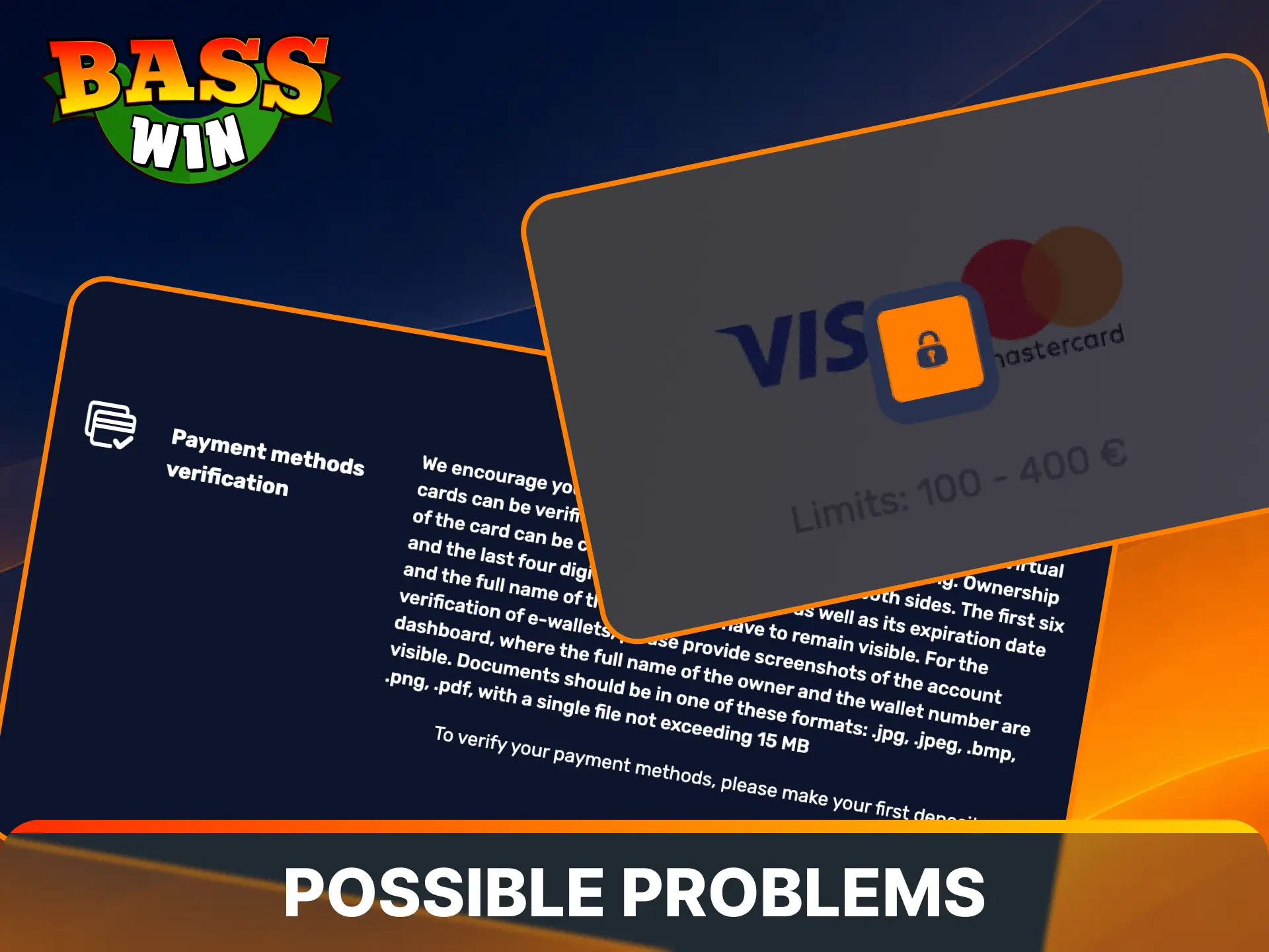 Read our quick guide to identify and resolve possible problems with Basswin withdrawals.